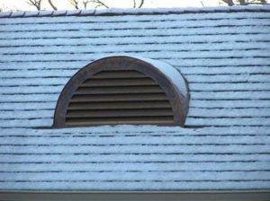 Half Round Roof Vent | Custom Copper Designs